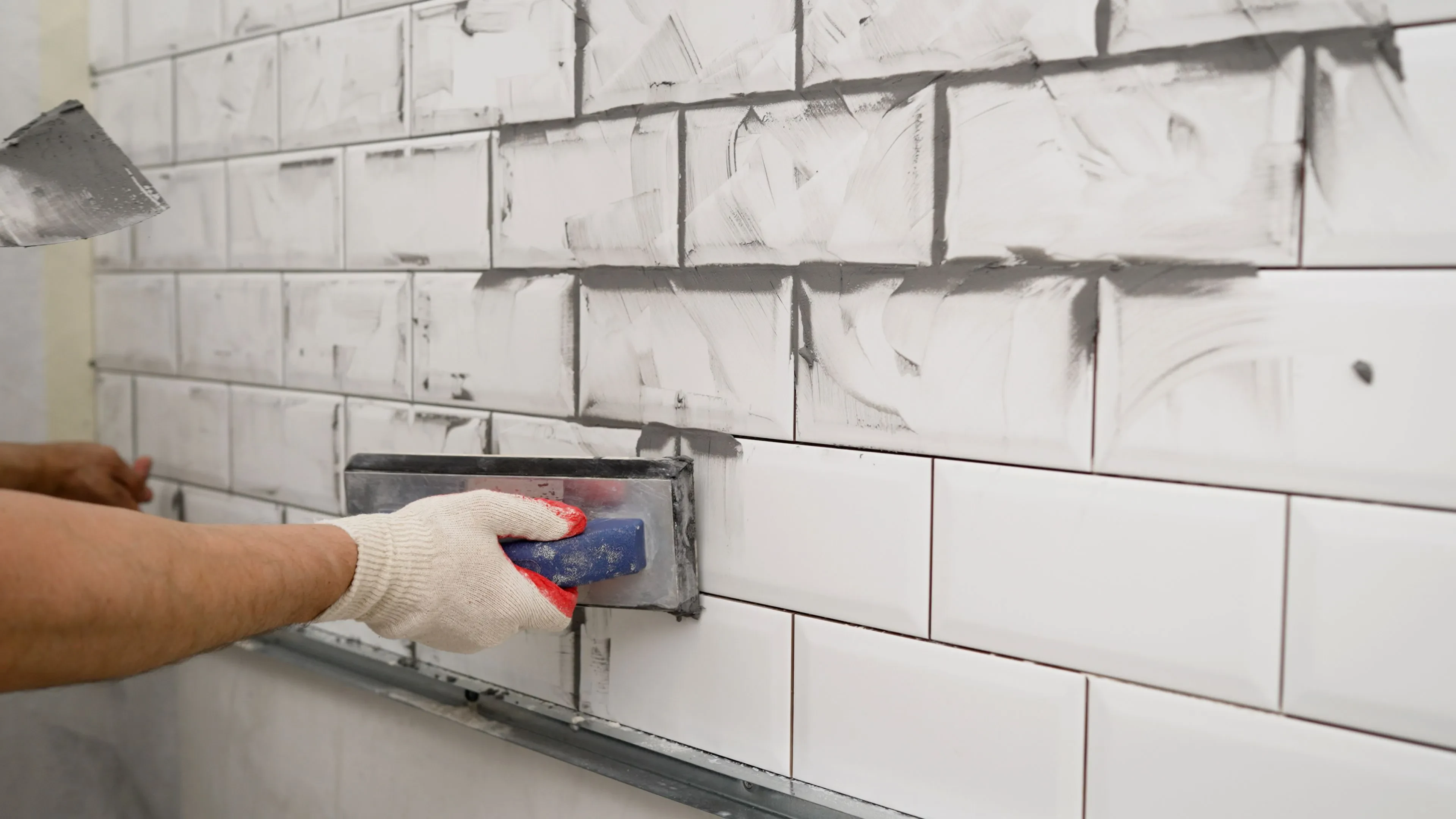 Custom tile work installed by Innovation Painting & Remodeling.